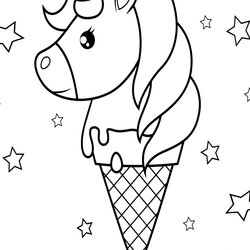 Sublime Ice Cream Coloring Pages For Toddlers