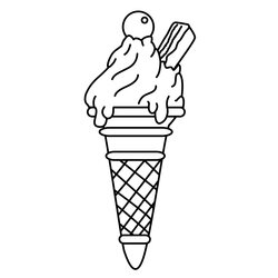 Smashing Free Printable Ice Cream Coloring Pages For Kids