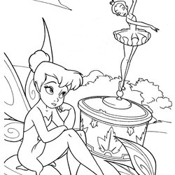 Free Printable Tinkerbell Coloring Pages For Kids Love