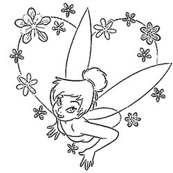 Very Good Free Printable Tinkerbell Coloring Pages For Kids Disney Princess Bell Tinker Color Valentine Print