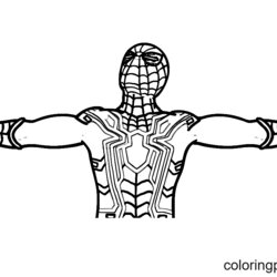 Exceptional Spider Man No Way Home Coloring Page Free Printable Pages In