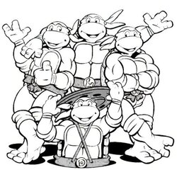 Ninja Turtles Coloring Pages Home Teenage Mutant Popular