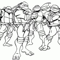 Peerless Ninja Turtles Coloring Page Pages For All Ages Home