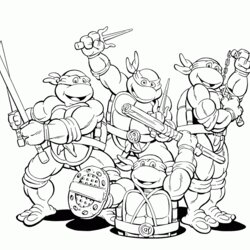 Sublime Ninja Turtles Coloring Pages Leonardo Color Print
