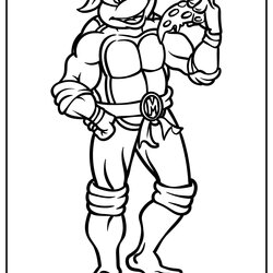 Tremendous Free Ninja Turtle Coloring Pages