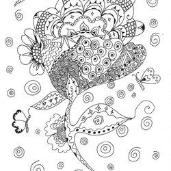 Superb Mindfulness Coloring Pages Do Google For Adults Wolf Template Butterflies