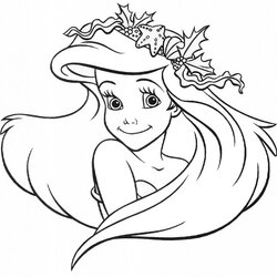 Admirable Ariel Coloring Pages Best For Kids Page Images