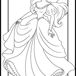 Out Of This World Ariel Princess Coloring Pages Timeless Miracle Disney Kids Dress Printable Colouring