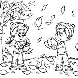 Outstanding Free Fall Coloring Pages Printable Home