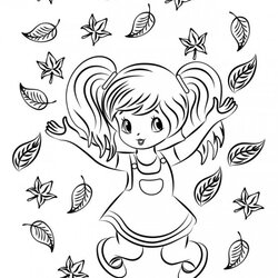 Perfect Fall Coloring Pages Free Printable Sheets