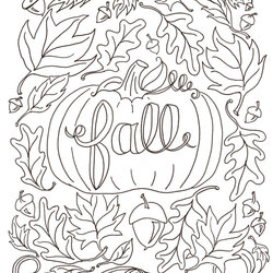 Fantastic Free Printable Autumn Coloring Pages At Fall Sheets Color Print Willpower