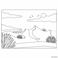 Marvelous Free Printable Images Page Tarot Yourself Desert Coloring Pages Image