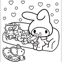 Admirable Coloring Pages Best For Kids Cute Hello Kitty
