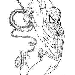 Terrific Spider Man Coloring Pages Print And Color Boys