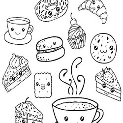 Very Good Coloring Pages Food Pretty Great Podcast