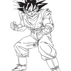 Splendid Free Printable Coloring Pages Download Dragon Ball Library