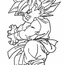 The Highest Quality Printable Coloring Pages For Kids Dragon Ball Games Drawing Color Easy Para Sheets Print