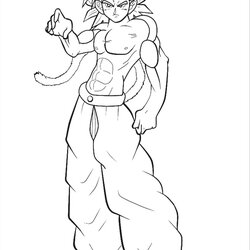 Tremendous Super Coloring Pages At Free Printable Vs Dragon Ball Color Print Drawing Fresh