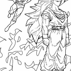 Magnificent Printable Coloring Pages For Kids Color Kid Para Dragon Ball Print