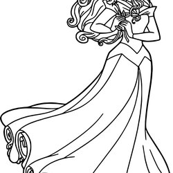 Spiffing Aurora Colouring Sheets