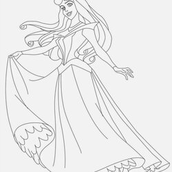 Sublime Coloring Pages Princess Aurora Free Printable Sleeping Beauty