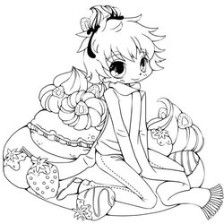 High Quality Free Coloring Pages Printable Cushions Girl Page