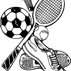 Superior Full Version Of Sports Coloring Pages Educative Printable