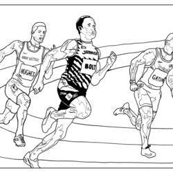 Sublime Athletics Sports Kids Coloring Pages For