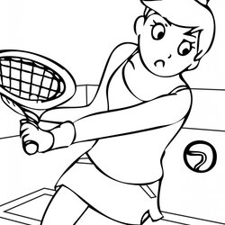 Peerless Free Printable Sports Coloring Pages For Kids Tennis Girls Sport Colouring Color