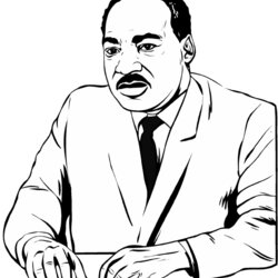 Martin Luther King Jr Coloring Pages And Worksheets Best Printable Cartoon Kids Dr Sheets Baby Quotes Print