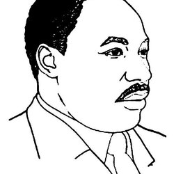 Outstanding Best Martin Luther King Jr Coloring Pages For Preschoolers Printable Drawing Kids Dream Science