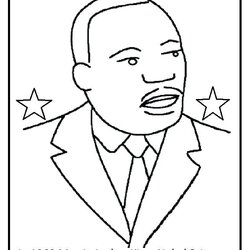 Perfect Martin Luther King Jr Day Coloring Pages At Free Kids Preschool Kindergarten Dr Color Printable