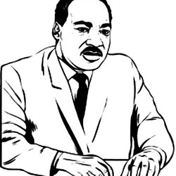 Tremendous Martin Luther King Jr Coloring Pages For Kids Home Dr Printable Drawing Print Children Color