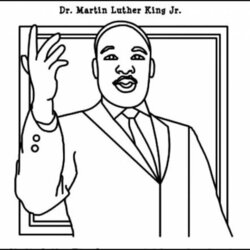 Cool Free Printable Martin Luther King Jr Day Coloring Pages Dr