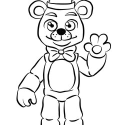 Superior Bonnie Coloring Pages At Free Download Toy