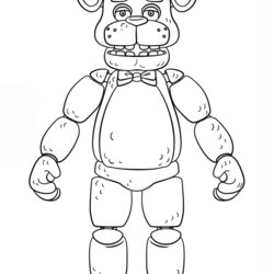 Legit Bonnie Coloring Pages At Free Printable Toy Print Colorful