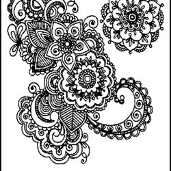 Perfect Coloring Pages For Adults Advanced Rachel Intricate
