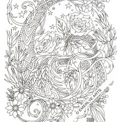 Magnificent Download Print Coloring Pages Books Adult Printable