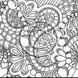 Spiffing Printable Abstract Coloring Pages For Adults At Free Color Print