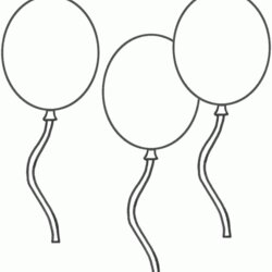 Superior Free Coloring Pages For Year Home Colouring Easy Drawings Worksheets Printable Old Balloons Drawing