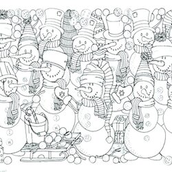Tremendous Free January Coloring Pages At Printable Adult Winter Adults