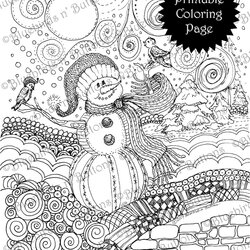 The Highest Standard Coloring Page Printable January Canada Adults Mandala