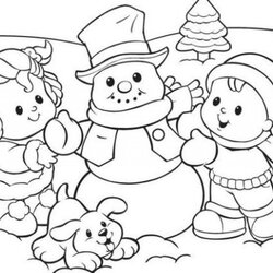 Exceptional January Coloring Pages Printable At Free Preschool Color Winter
