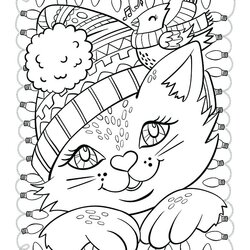 Swell Coloring Pages For January Month At Free Printable Color Winter