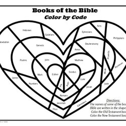 Matchless Books Of The Bible Coloring Sheets Pages Original