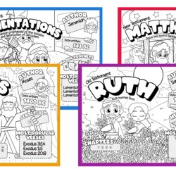 Cool Bible Books Coloring Pages