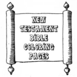 Very Good Bible Coloring Pages New Testament Class