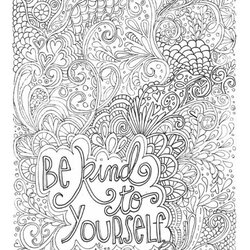 Peerless Inspiring Quote Coloring Pages For Adults Free Printable Difficult Quotes Sheets Adult Inspirational
