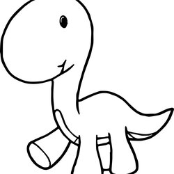 Capital Simple Dinosaur Drawing Free Download On