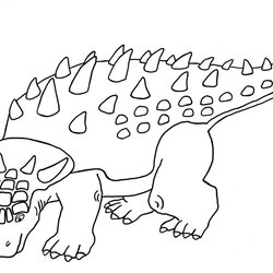 Dinosaur Coloring Pages Drawing Sheets Line Page